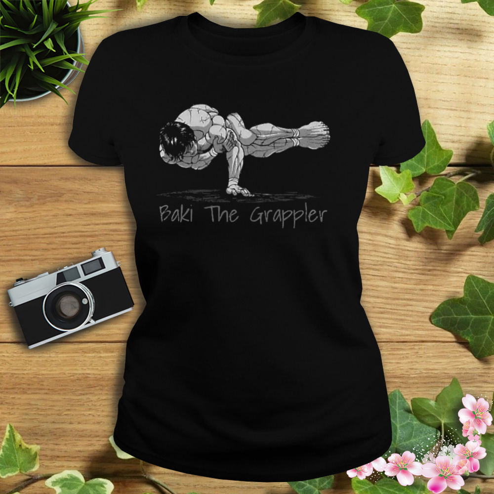 Amazing Baki Hanma The Grappler Planche Pose For Otaku Gym Fitness shirt 2 Women's tshirt