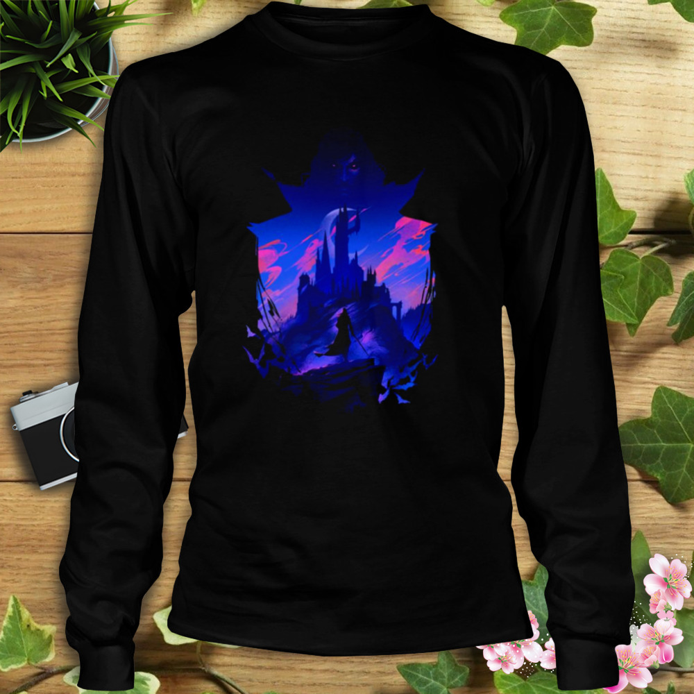 Awesome Castlevania Anime Fanart Unisex T-Shirt 3 Longsleeve tshirt