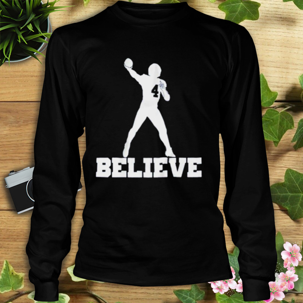 Dak Prescott believe shirt 3 Longsleeve tshirt