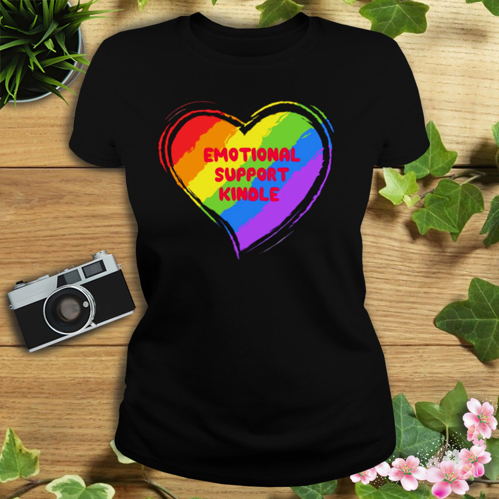 Emotional Support Kindle Lgbtq Unisex T-Shirt 2 Women's tshirt