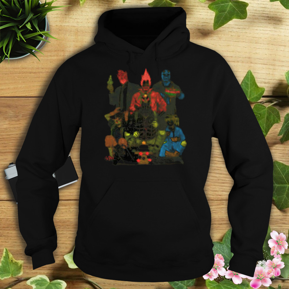 Gang Dorohedoro Characters Art shirt 4 Hoodie tshirt