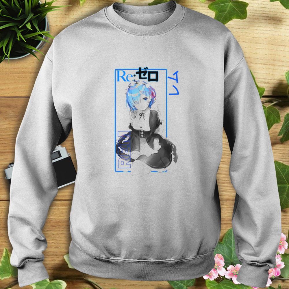 Maid Uniform Rem Rezero Art shirt 5 Sweat shirt