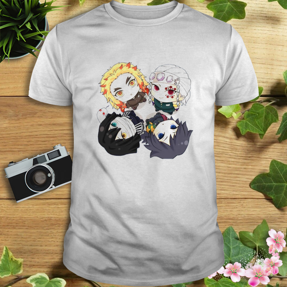 Men In Hashira Entertainment District Arc Demon Slayer shirt 1 Unisex shirt