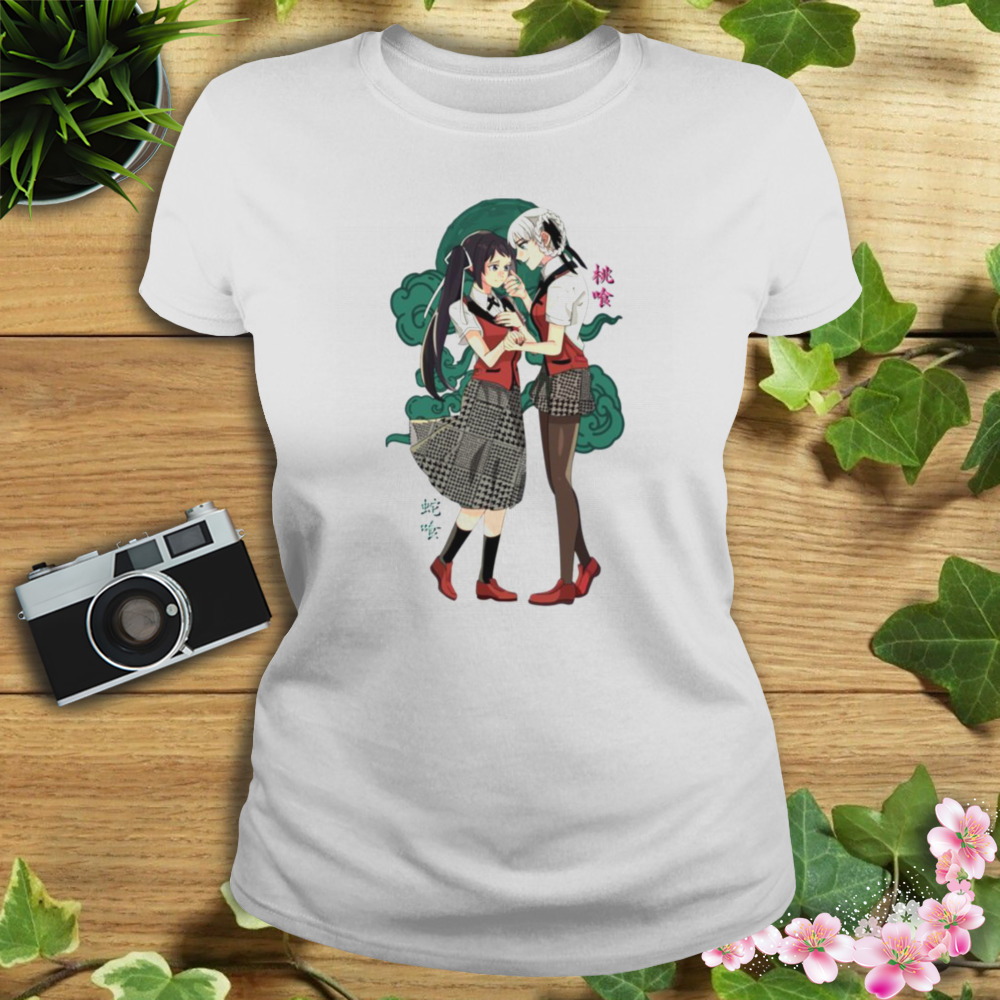 Momobami X Igarashi Kakegurui Japan Style Art shirt 2 Women's shirt