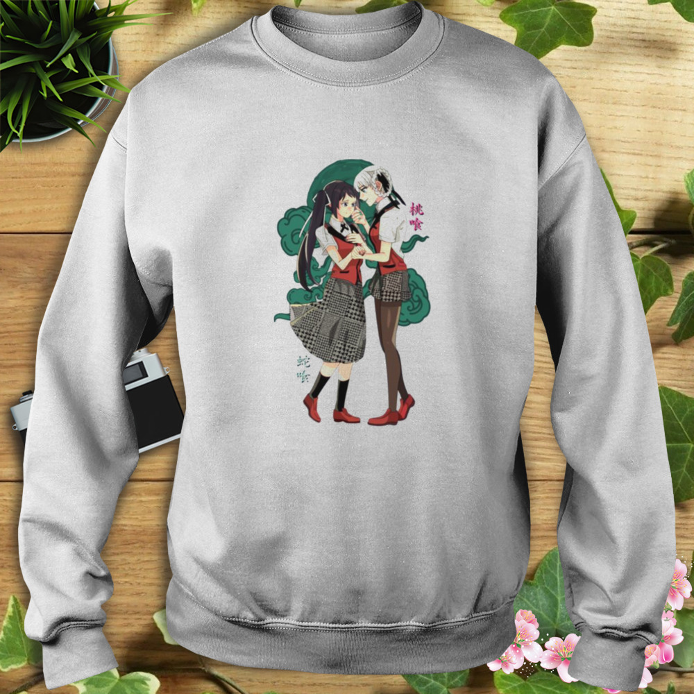 Momobami X Igarashi Kakegurui Japan Style Art shirt 5 Sweat shirt