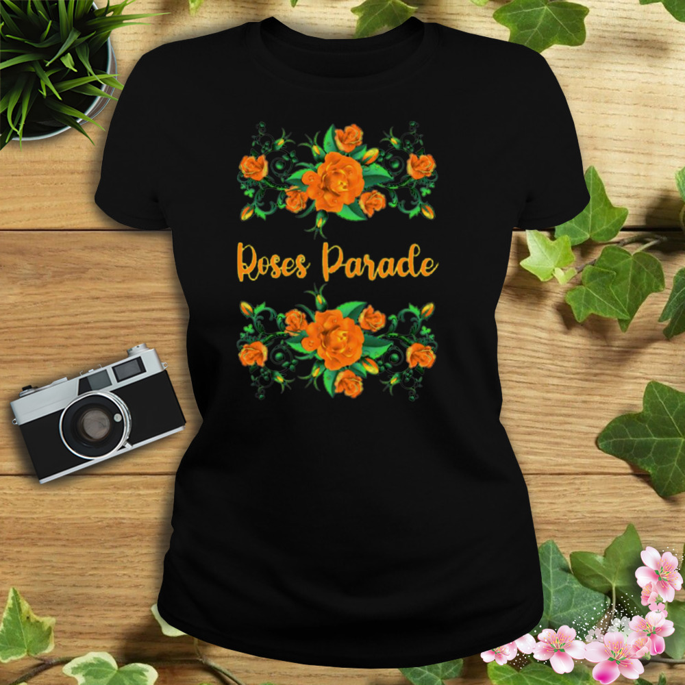 Green Orange Rose Parade shirt 2 Women's tshirt