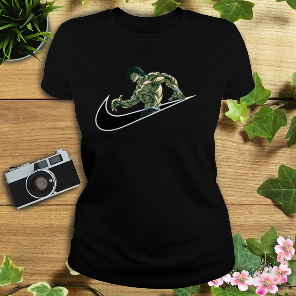 Gymmer Baki Hanma X Nike Logo shirt 2 Women's tshirt