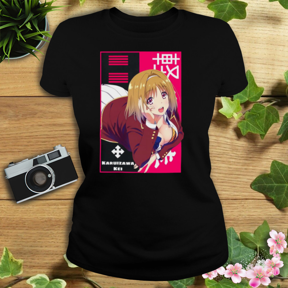 Karuizawa Kei Short Hair Classroom Of The Elite You-Zitsu Series shirt 2 Women's tshirt