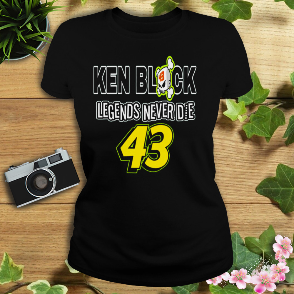 Legends Never Die Rip Ken Block #43 Graphic shirt 2 Women's tshirt