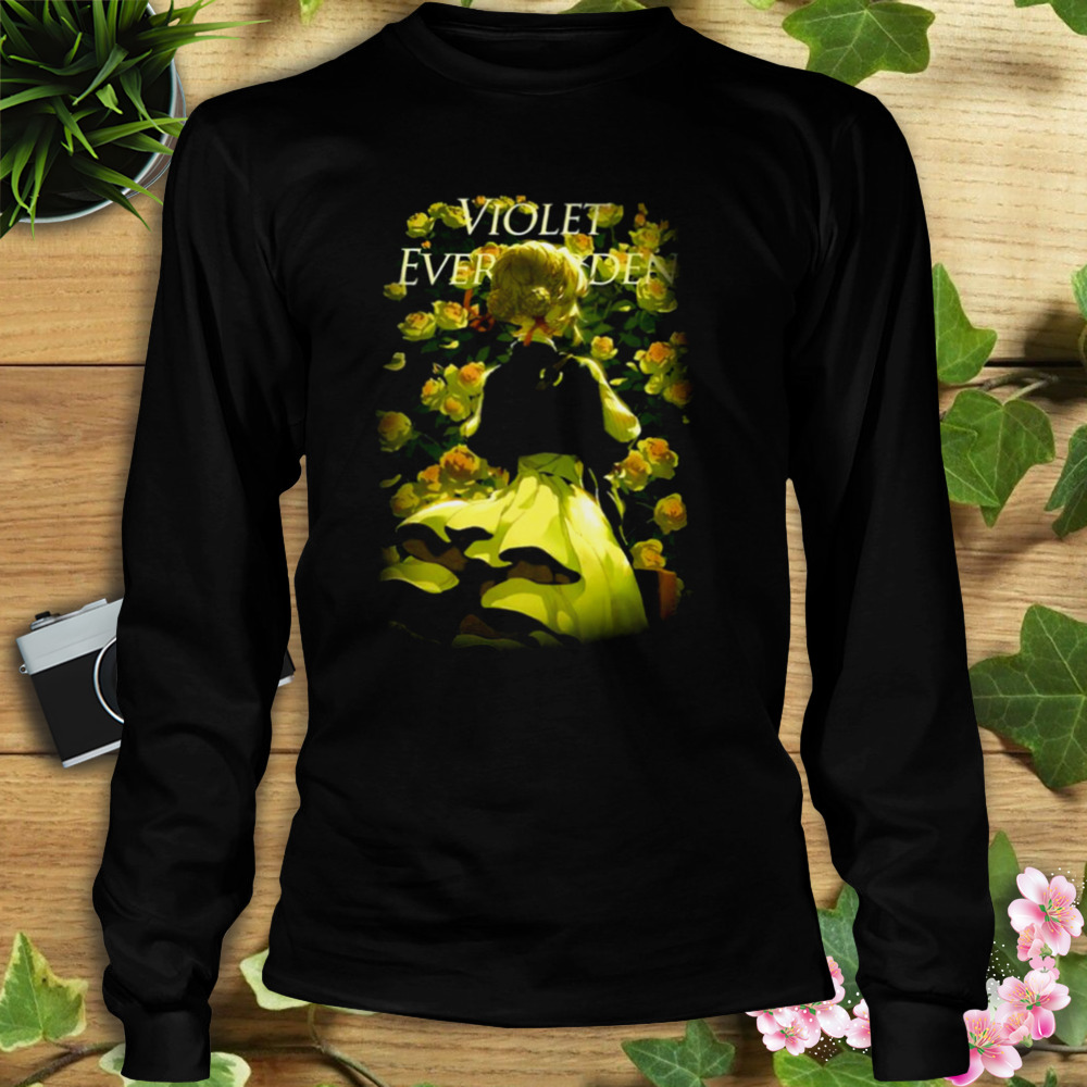 Love Flower Violet Evergarden shirt 3 Longsleeve tshirt