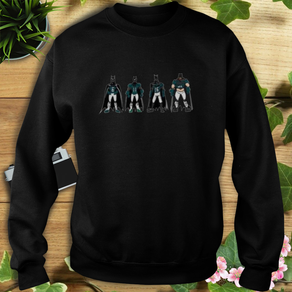 Philadelphia Eagles Batman Swole Skinny and Fast Philadelphia Football Softstyle shirt 5 Sweat tshirt