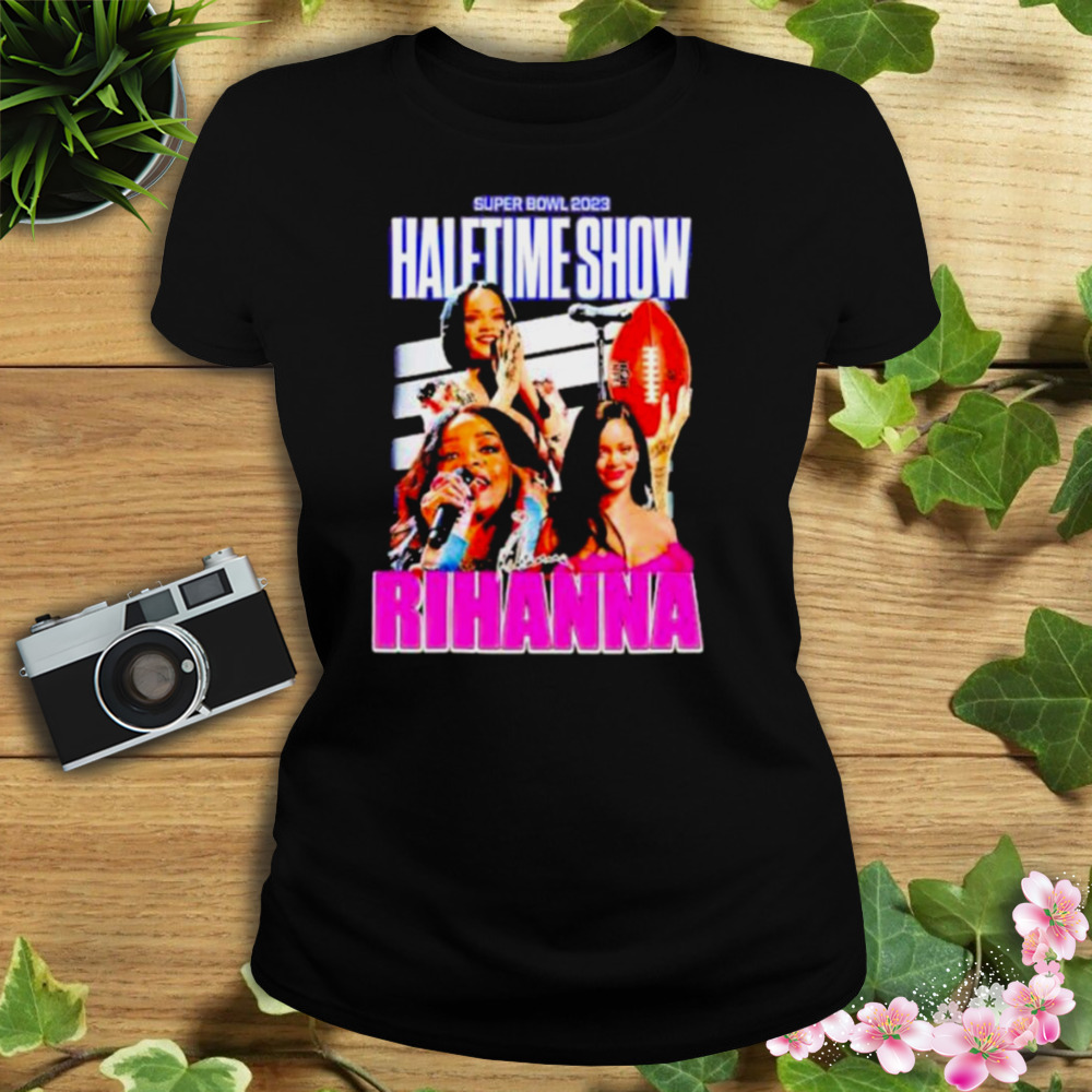 Rihanna Supper Bowl 2023 Halftime Show T-Shirt 2 Women's tshirt