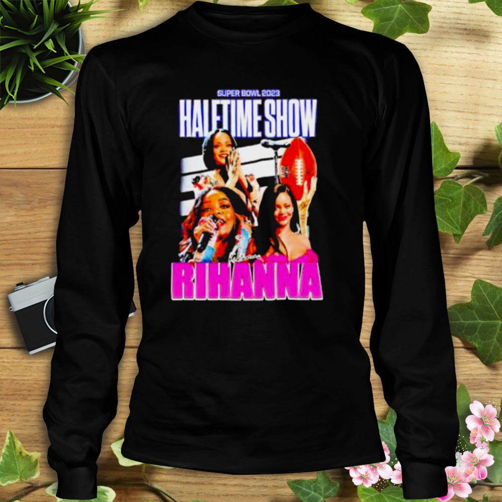 Rihanna Supper Bowl 2023 Halftime Show T-Shirt 3 Longsleeve tshirt