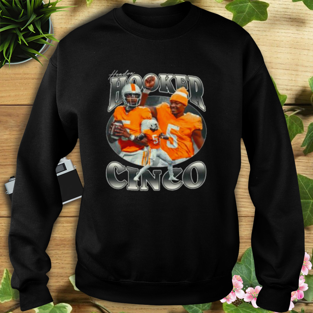 Tennessee Volunteers Hendon Hooker Cinco shirt 5 Sweat tshirt