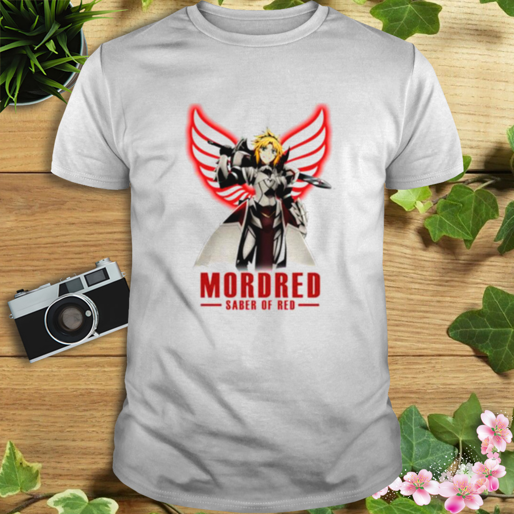 Mordred Saber Of Red Fate Stay Night shirt 1 Unisex shirt