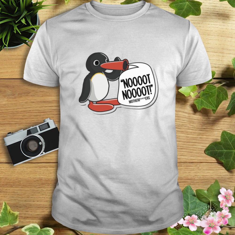 Motherfckers Pingu Cartoon Noot Noot Pingu shirt