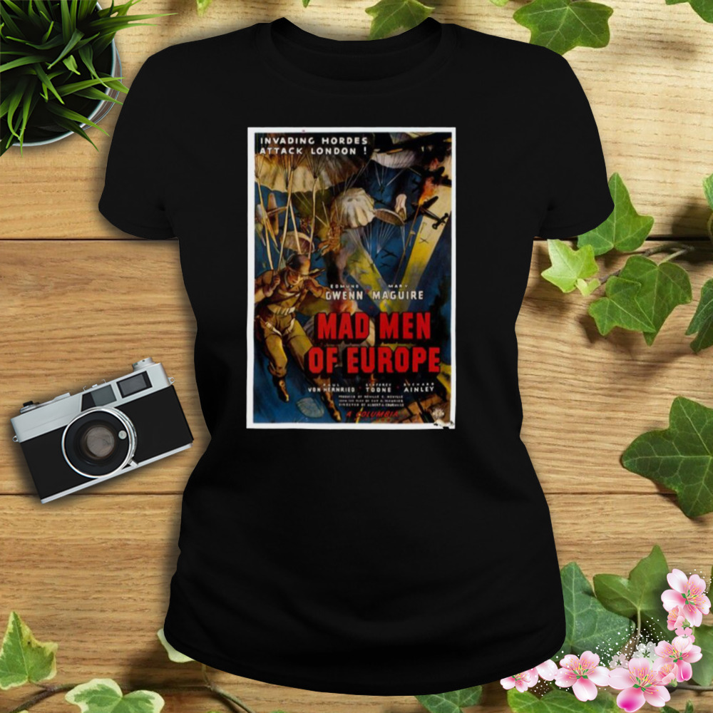 Movie Merchandise Mad Man Of Europe shirt 2 Women's tshirt
