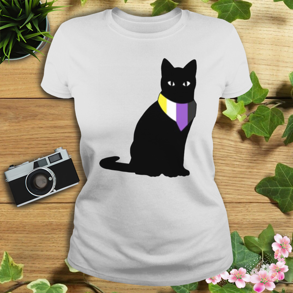 Nonbinary Pride Cat Lgbtq Pride Month shirt 2 Women's shirt
