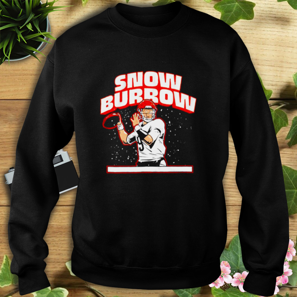 Snow Burrow Joe Burrow Cincinnati Bengals shirt 5 Sweat tshirt