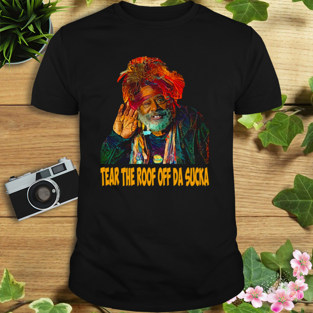 Tear The Roof Off Da Sucka George Clinton Color Art Gift Graphic