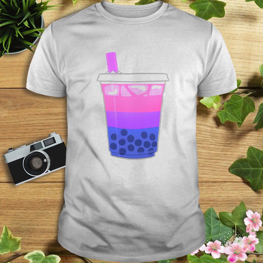 Pride Boba Tea Bisexual Shirt