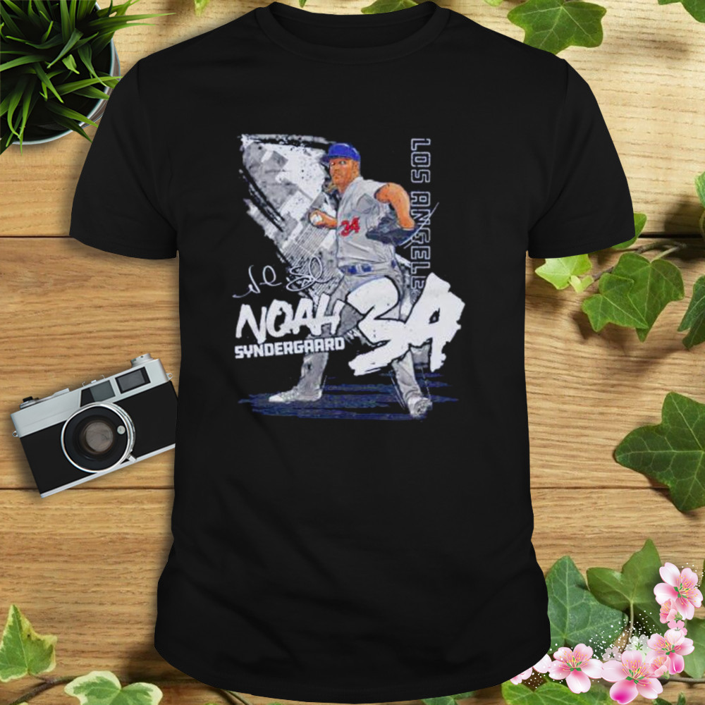 noah Syndergaard Los Angeles Dodgers state shirt