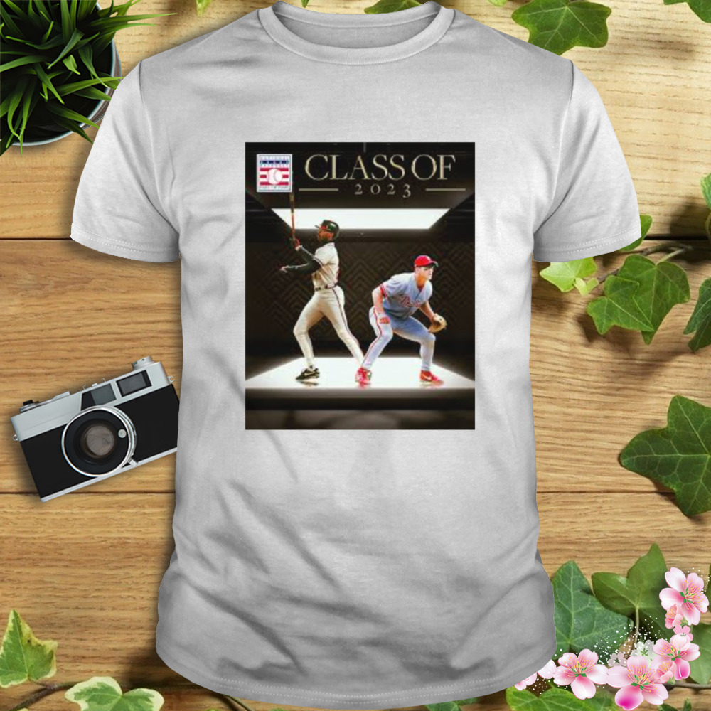 Hall of Fame Class of 2023 Fred McGriff and Scott Rolen T-shirt 1 Unisex shirt