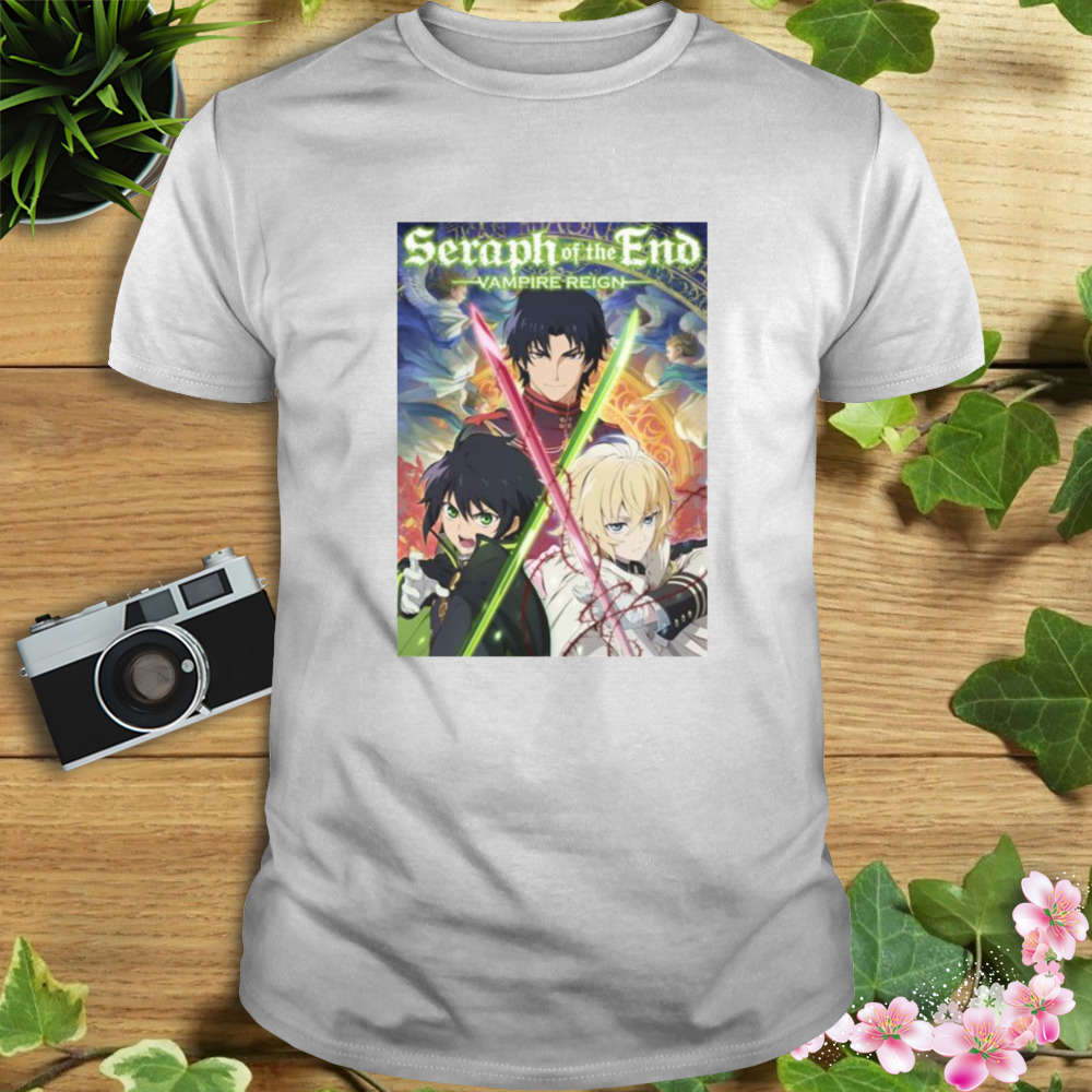 Manga Graphic Seraph Of The End Anime shirt 1 Unisex shirt