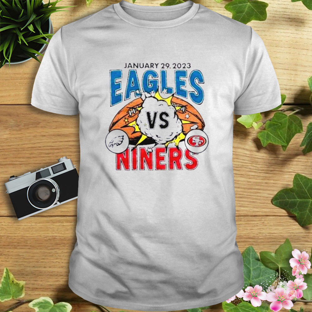 Philadelphia eagles vs san francisco 49ers january 29 2023 shirt 1 Unisex shirt