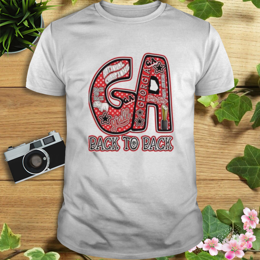 Back To Back Georgia Bulldogs National Championship 2023 Uga Sec shirt 1 Unisex shirt