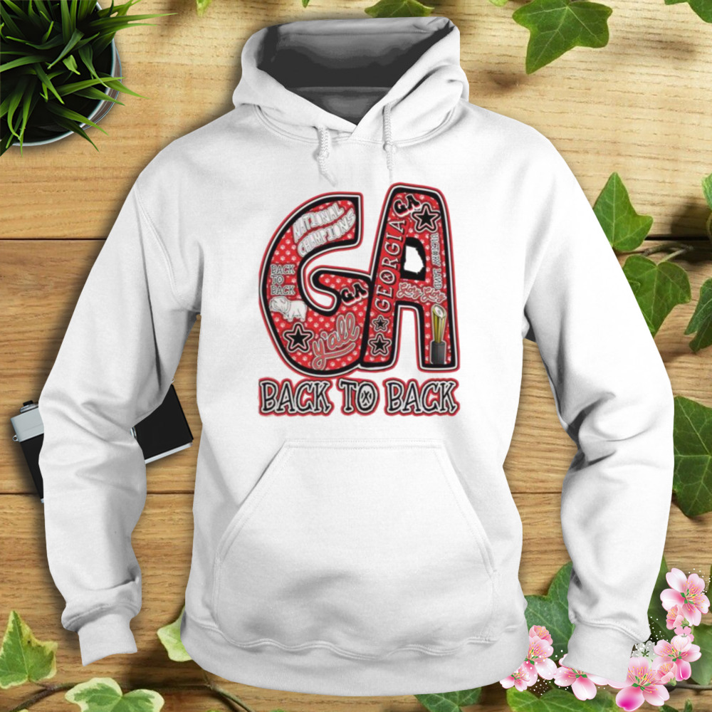 Back To Back Georgia Bulldogs National Championship 2023 Uga Sec shirt 4 Hoodie shirt