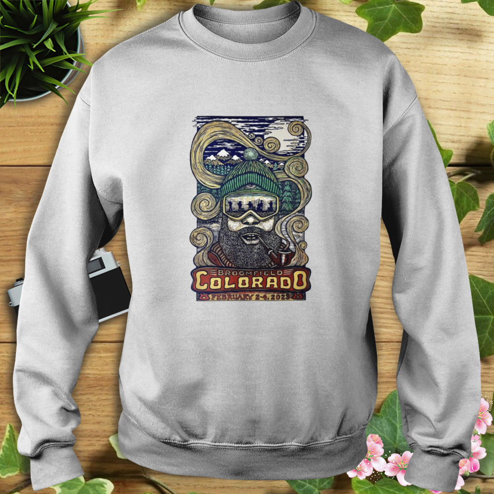 Billy Strings Broomfield 2023 February 2nd & 4th Broomfield Colorado Poster Shirt 5 Sweat shirt