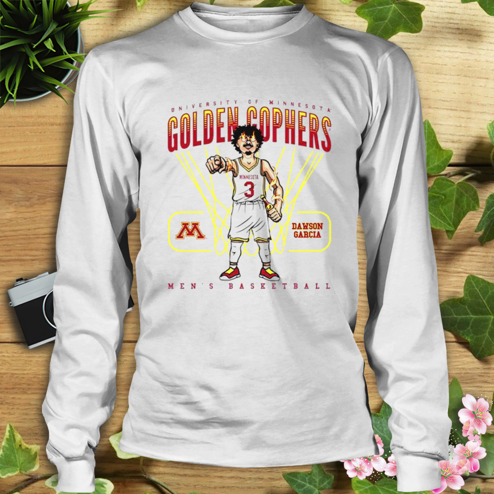 Dawson Garcia Minnesot NCAA Men’s Basketball shirt 3 Longsleeve shirt