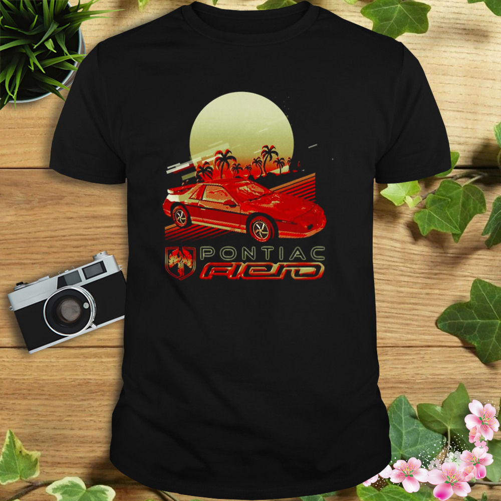 Fiero Sunset Graphic Pontiac shirt