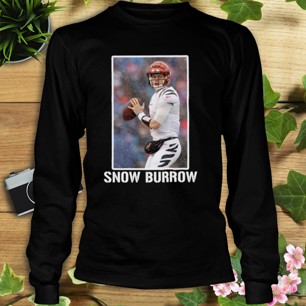 Joe Burrow Snow Burrow Cincinnati Shirt t-shirt by To-Tee Clothing