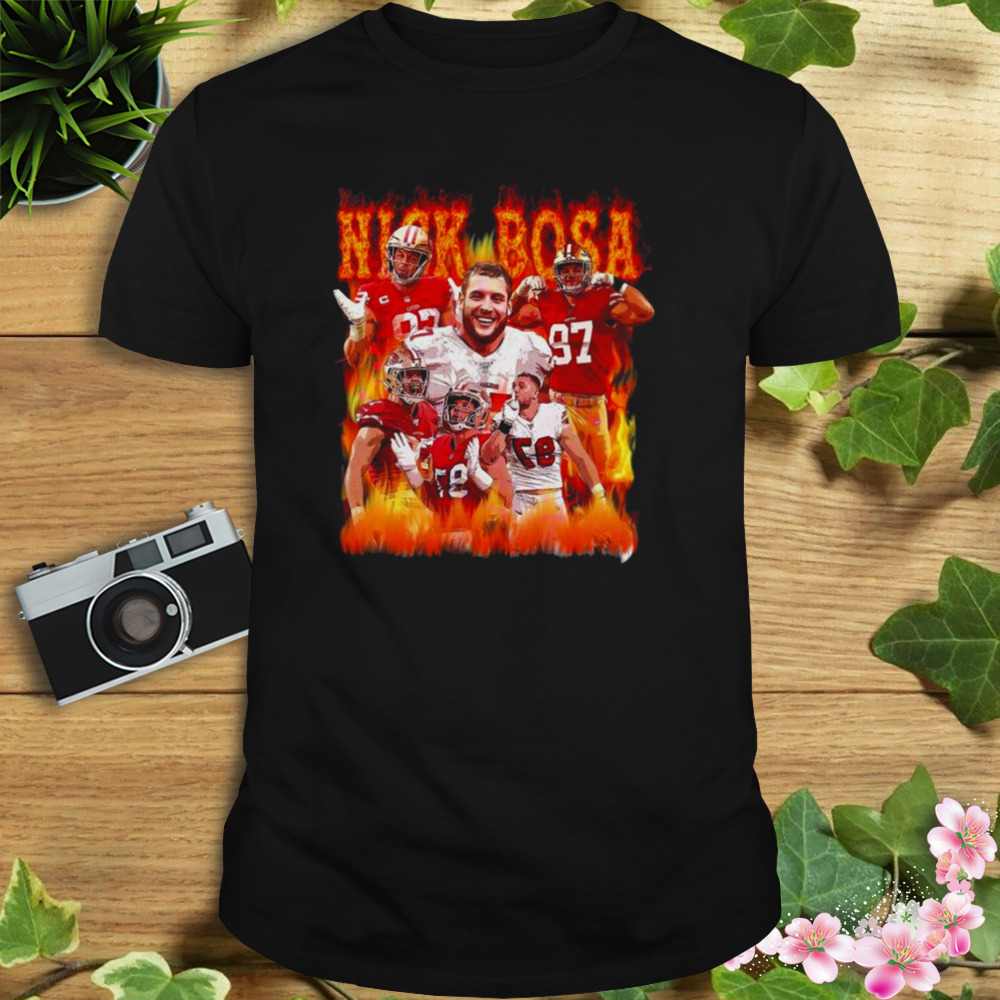 Nick Bosa Vintage 90s Nick Bosa Football Shirt