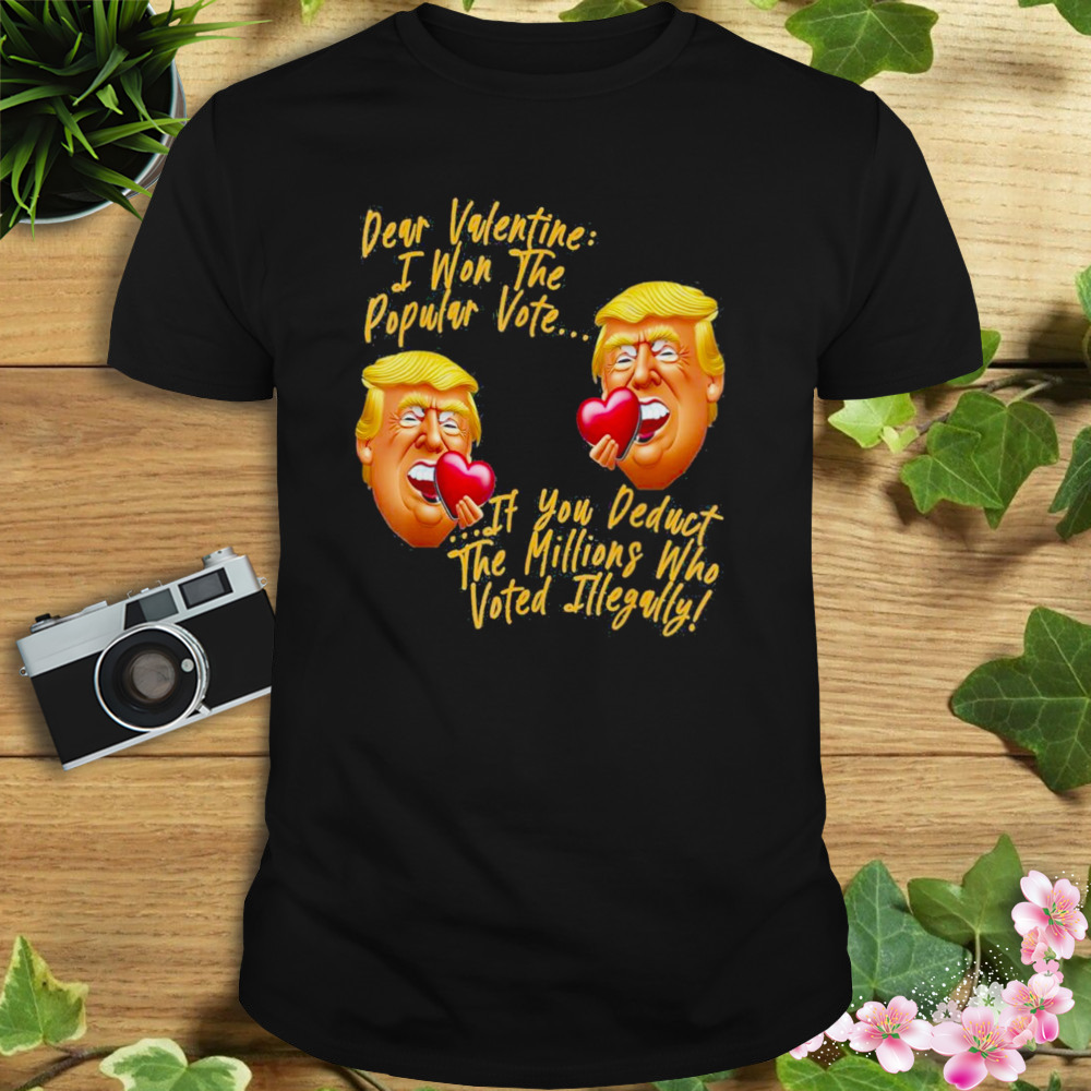 Happy Valentines Day President Donald Trump Cool Trump 2024 shirt
