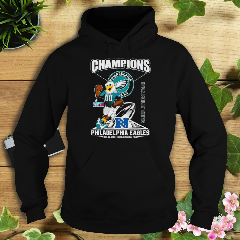 Philadelphia Eagles Swoop Super Bowl LVI Champions It's A Philly Thing  Shirt - Freedomdesign