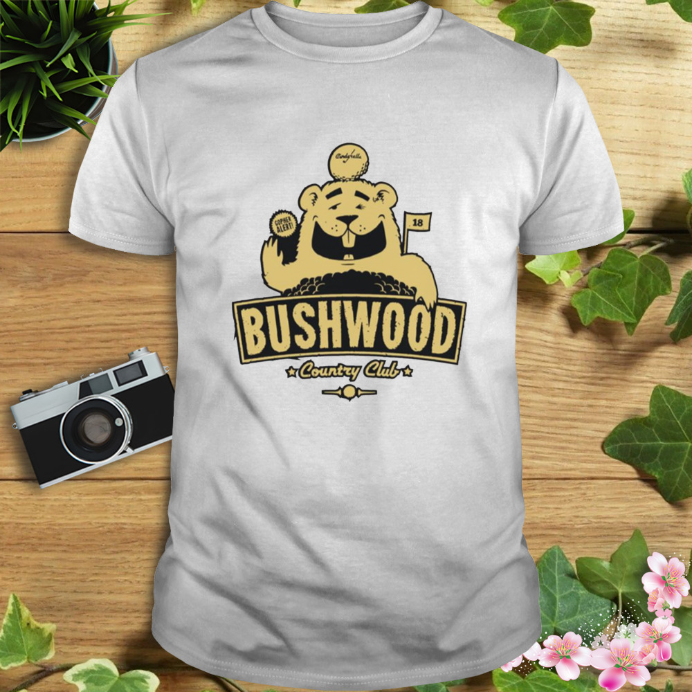 The Golf Bear Bushwood Country Club shirt