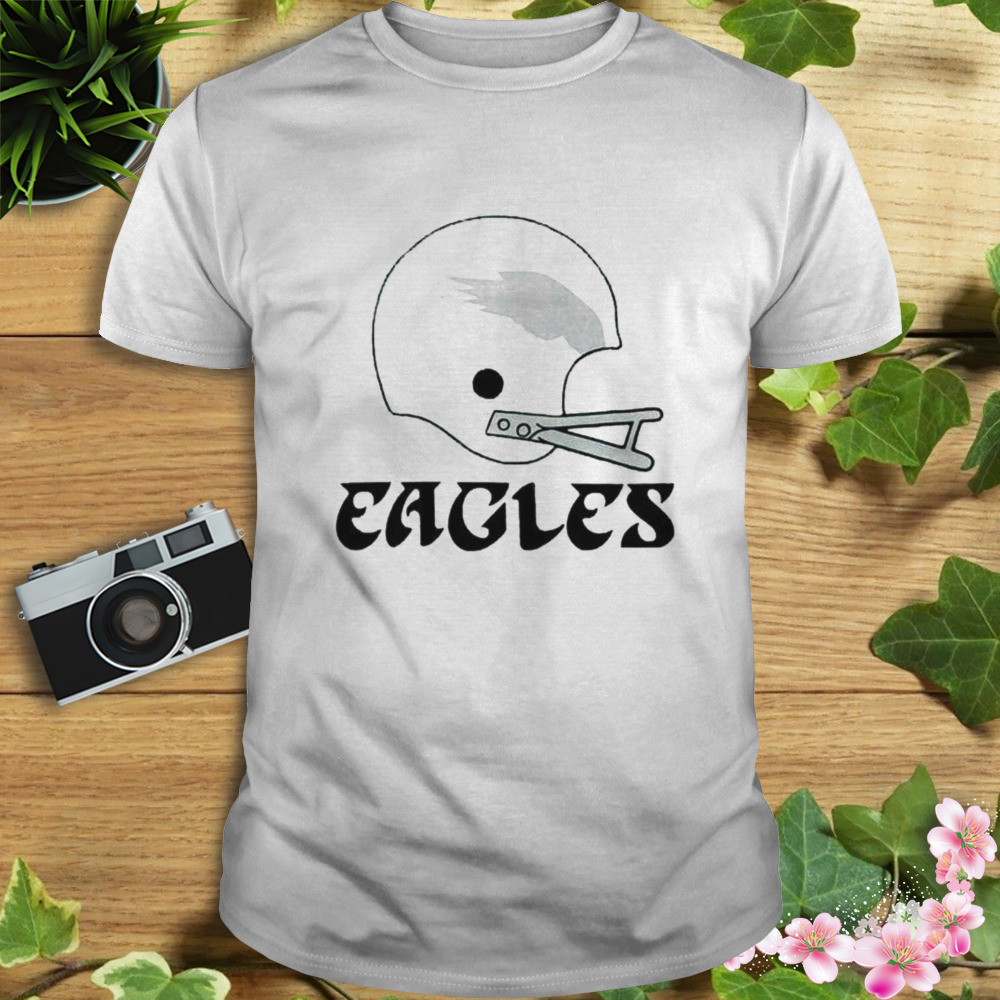 philadelphia Eagles big helmet football shirt