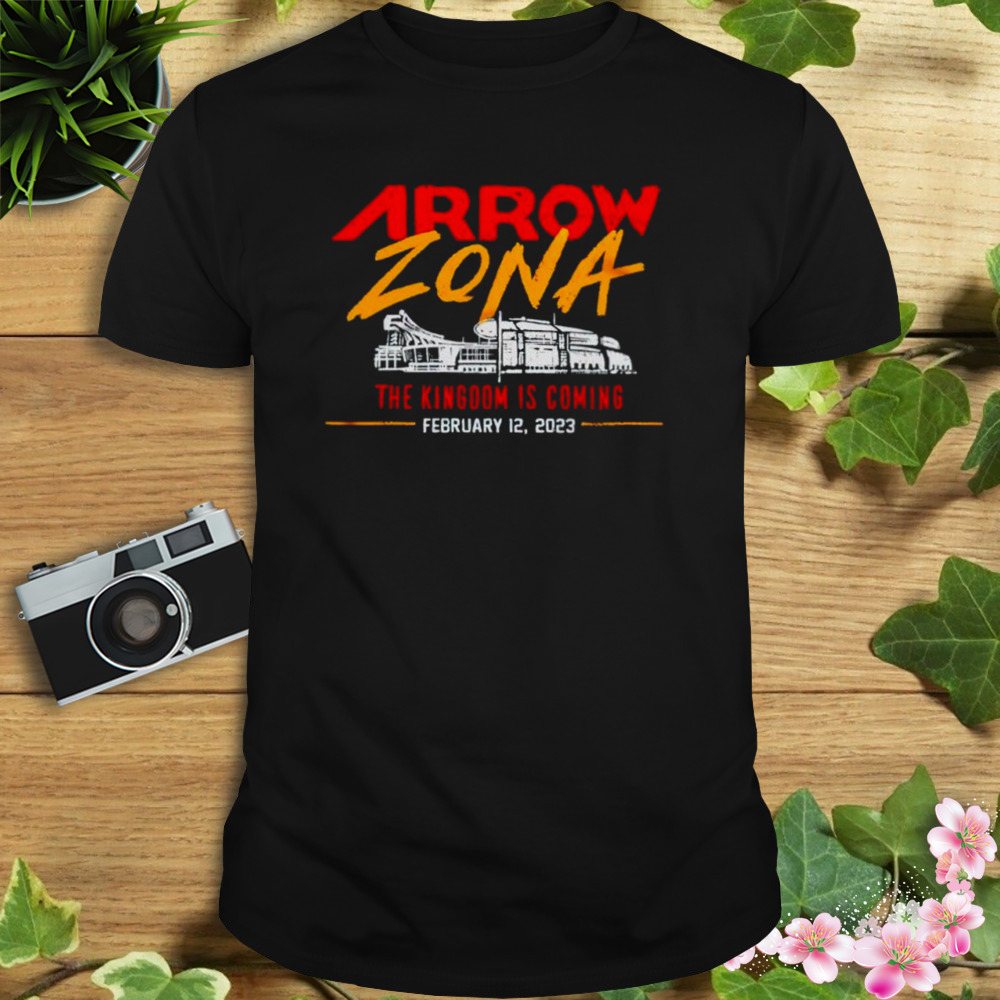 Arrow Zona The kingdom is coming Kansas City Chiefs shirt