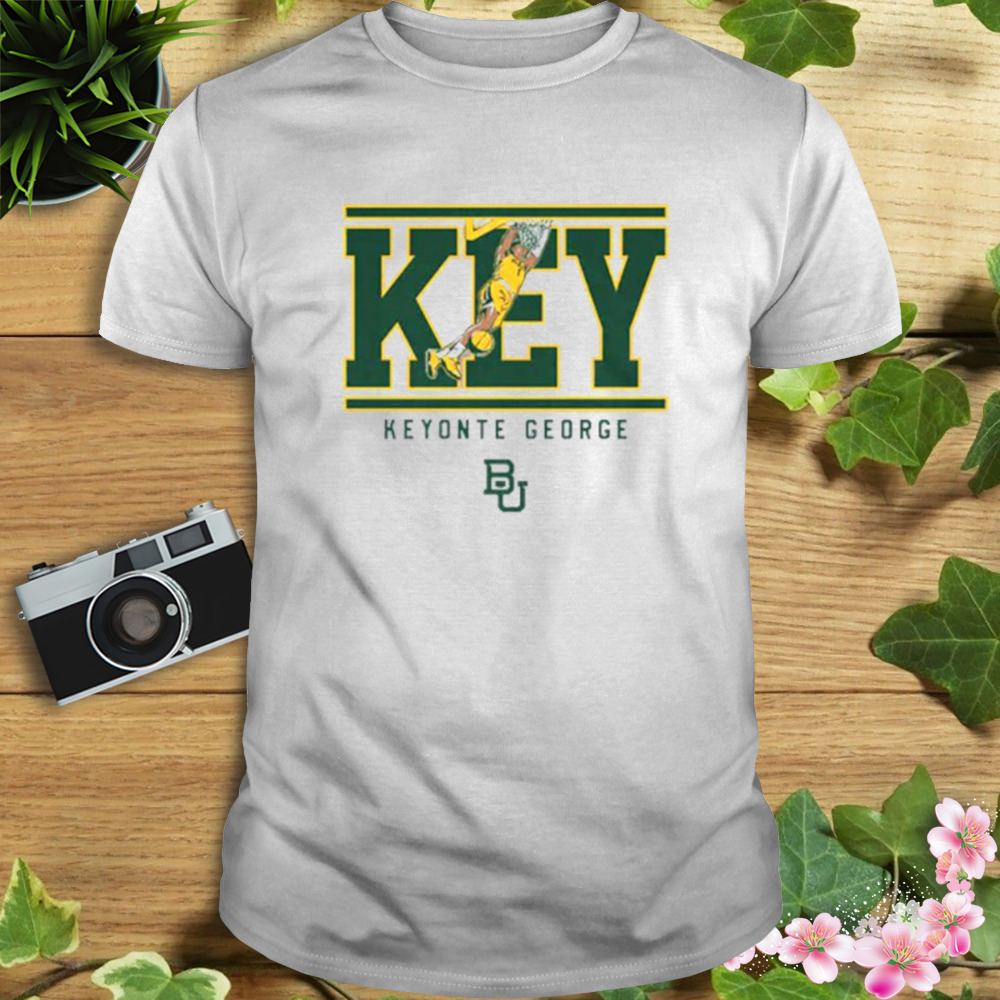 Keyonte George Key Baylor Basketball Shirt