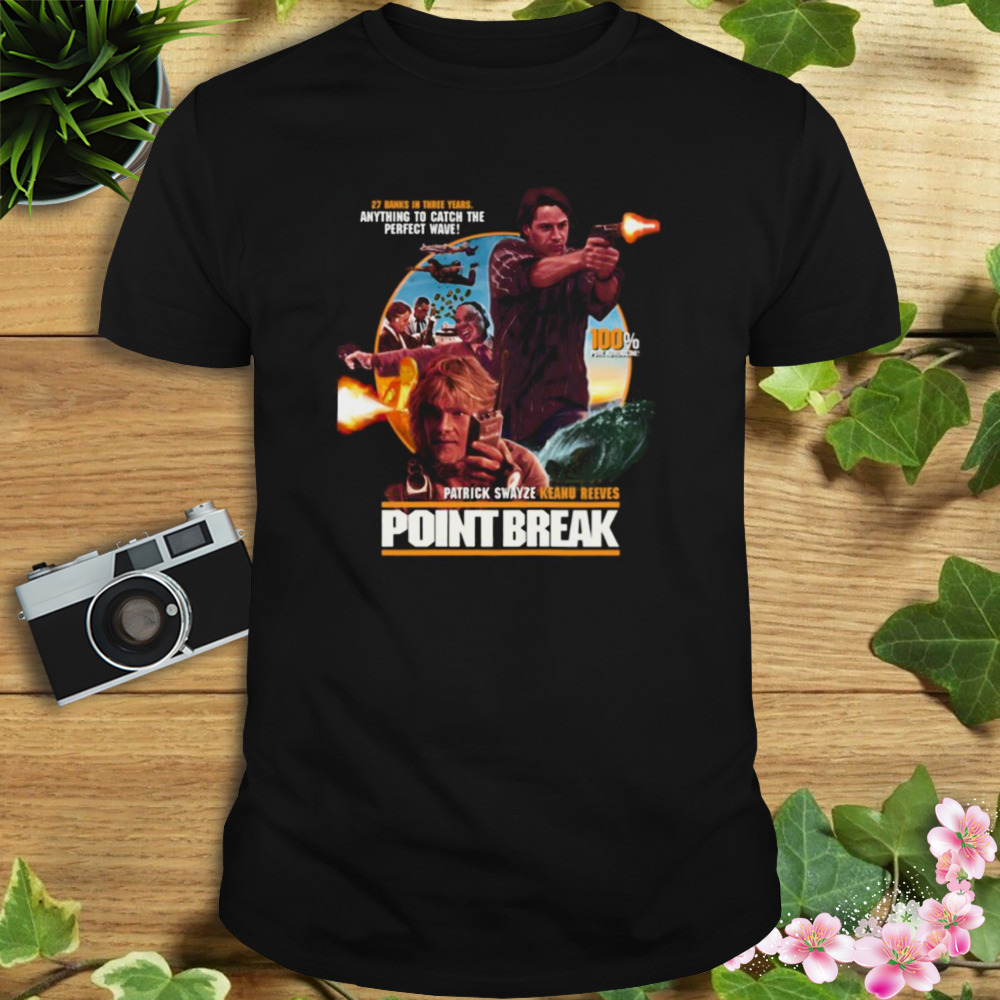 Point Break 1991 Movie Graphic shirt