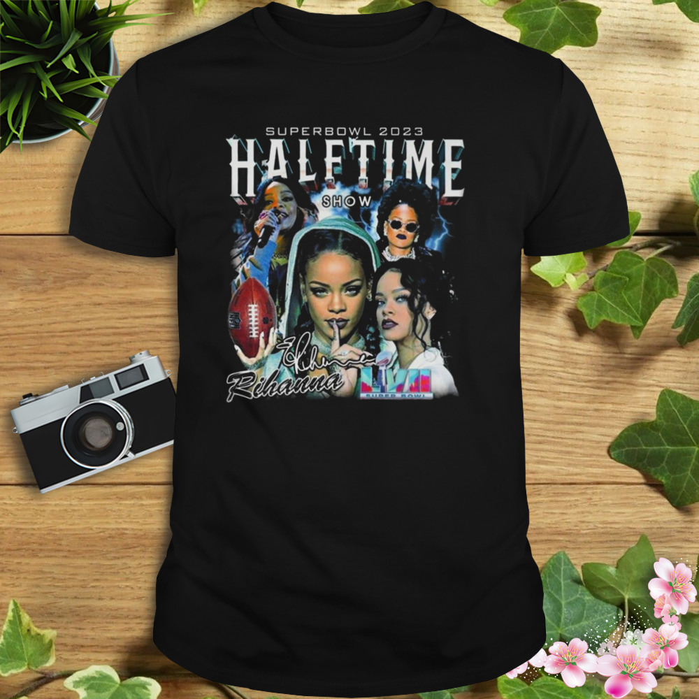 Rihanna Super Bowl LVII Halftime Show 2023 Signature Vintage Shirt
