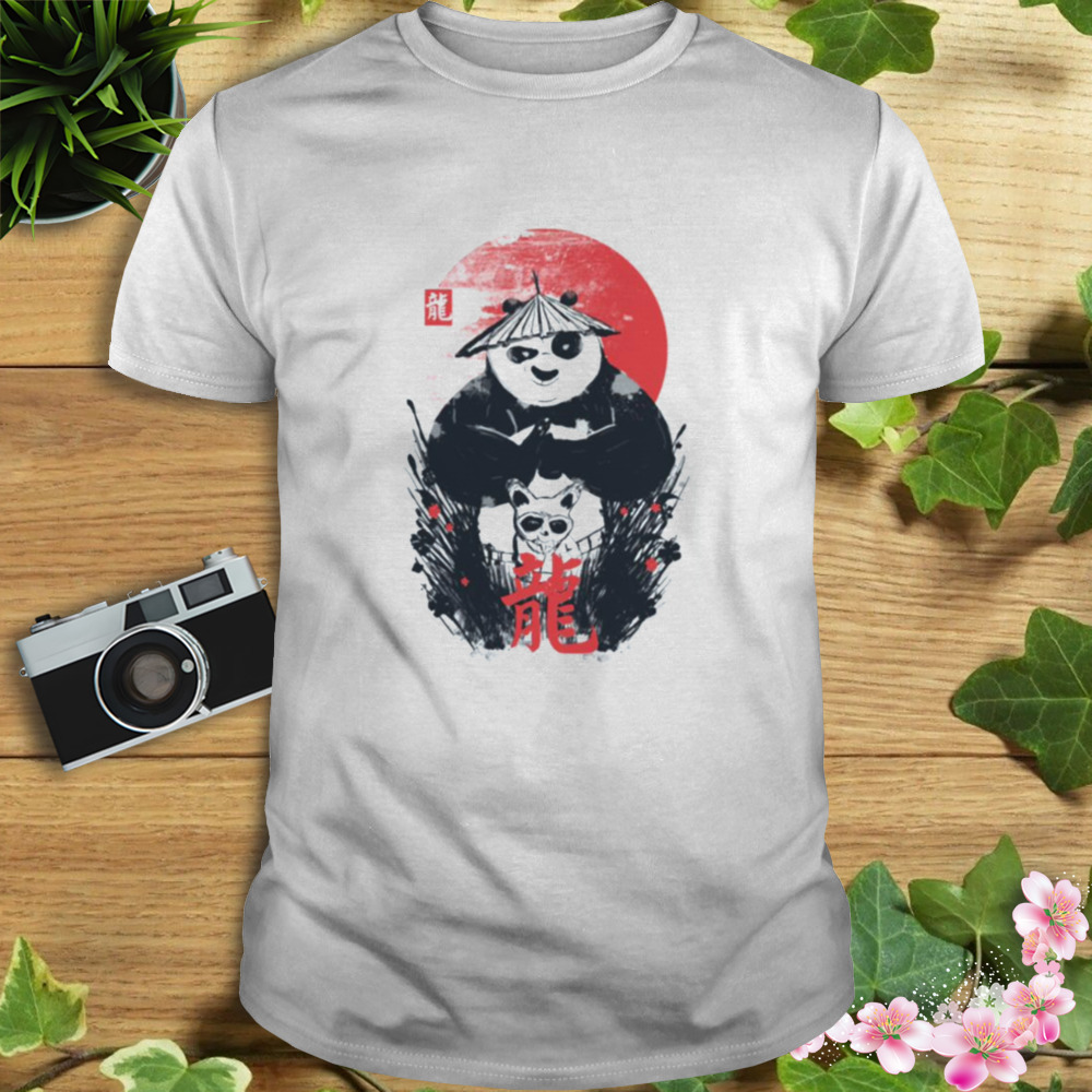 Sunset Art Kungfu Traditional Kung Fu Panda shirt