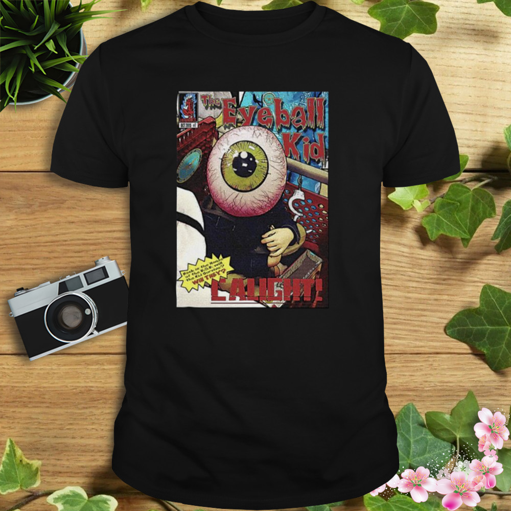 The Eyeball Kid Comic Cover Oddball shirt