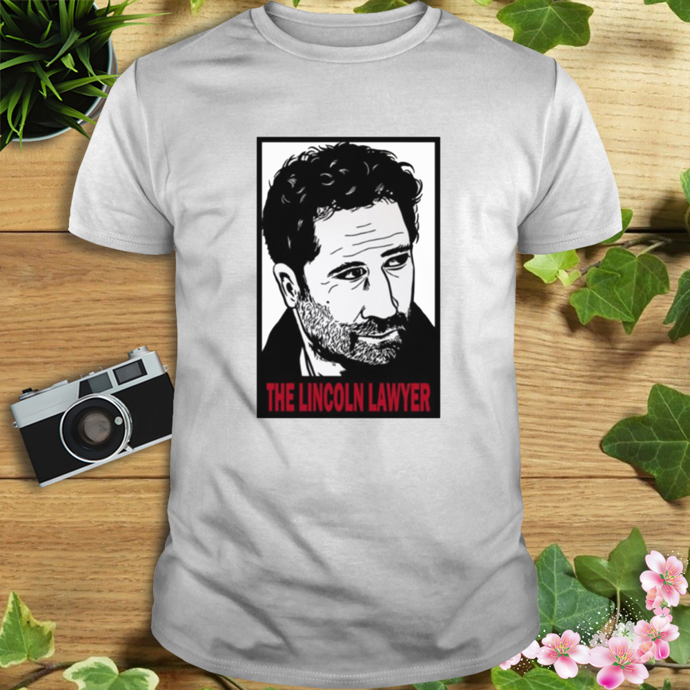 The Lincoln Lawyer Black And White Design shirt