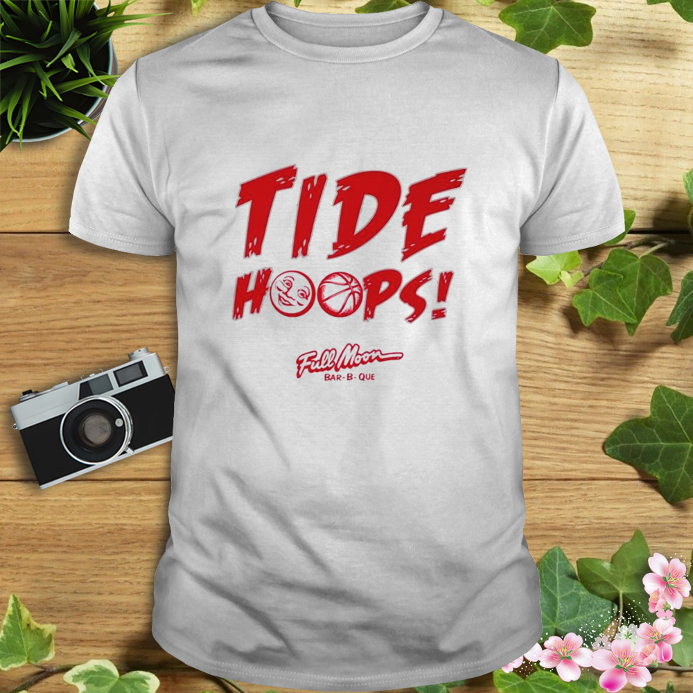 Tide hoops full moon bar b que shirt