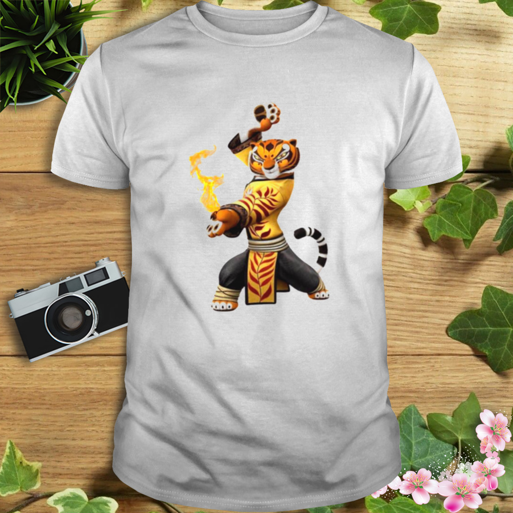 Tigress From Kung Fu Panda Animation shirt