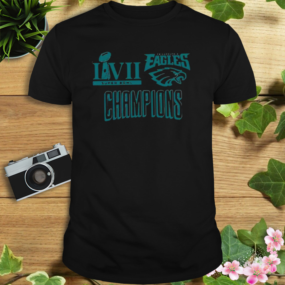 Philadelphia Eagles Super Bowl LVII 2023 champions game shirt - Wow Tshirt  Store Online